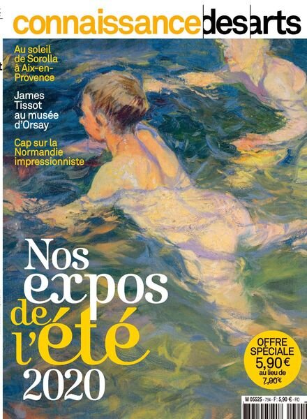 Connaissance des Arts – Juillet-Aout 2020 Cover