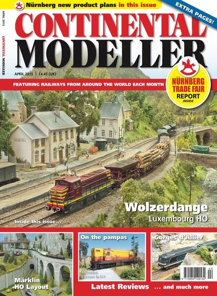 Continental Modeller – April 2015 Cover