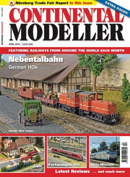 Continental Modeller – April 2016 Cover