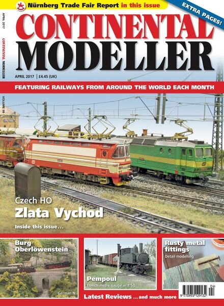 Continental Modeller – April 2017 Cover