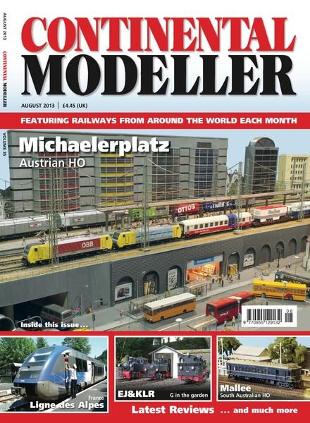 Continental Modeller – August 2013 Cover
