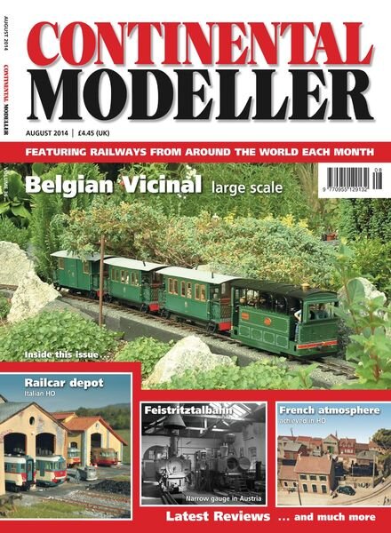 Continental Modeller – August 2014 Cover