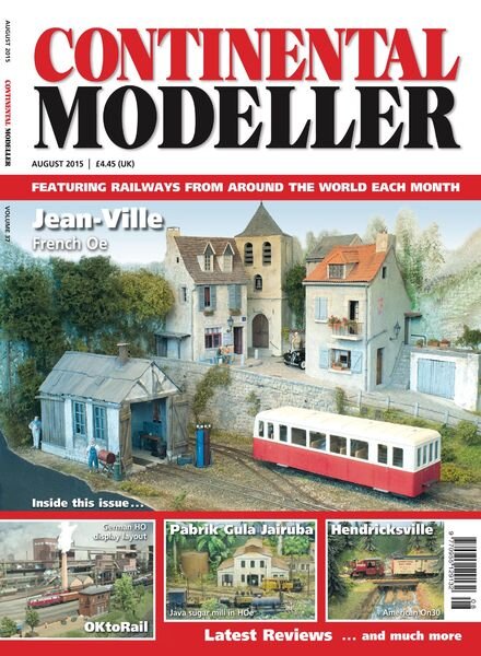 Continental Modeller – August 2015 Cover
