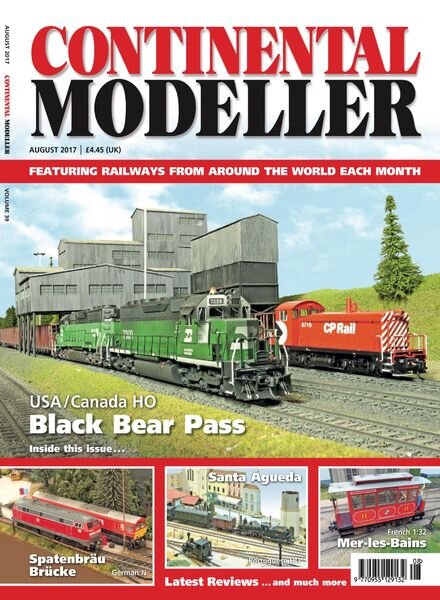 Continental Modeller – August 2017 Cover