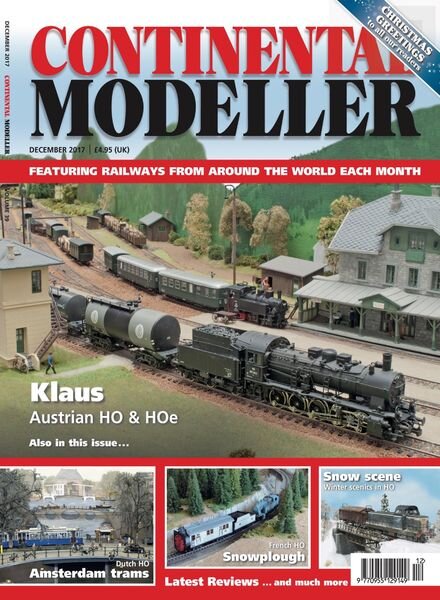 Continental Modeller – December 2017 Cover