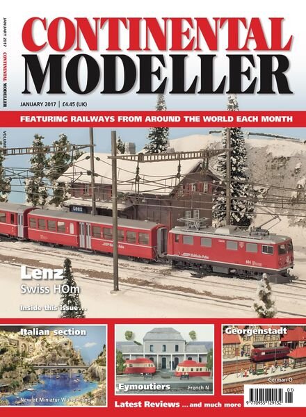 Continental Modeller – January 2017 Cover
