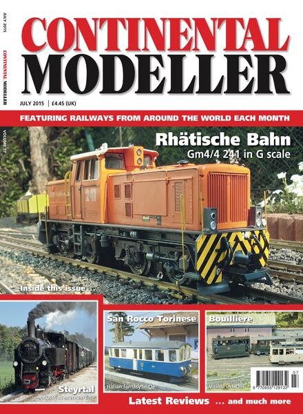 Continental Modeller – July 2015 Cover