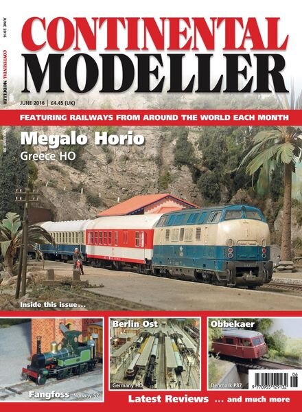 Continental Modeller – June 2016 Cover