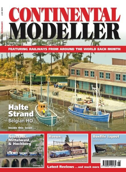 Continental Modeller – June 2017 Cover