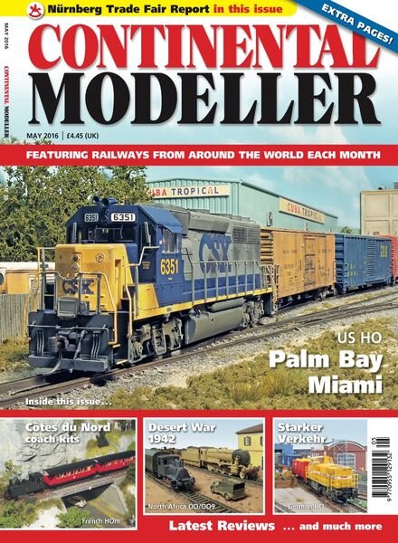 Continental Modeller – May 2016 Cover