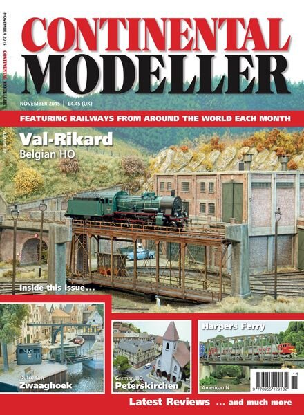 Continental Modeller – November 2015 Cover