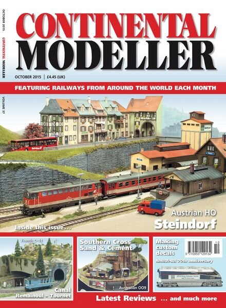 Continental Modeller – October 2015 Cover