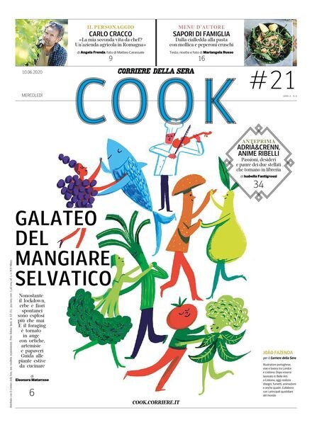 Corriere della Sera Cook – giugno 2020 Cover