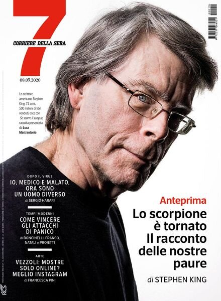 Corriere della Sera Sette – 08 maggio 2020 Cover