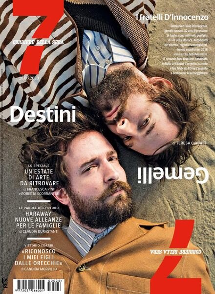 Corriere della Sera Sette – 26 giugno 2020 Cover