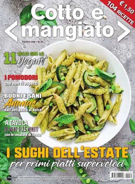 Cotto e Mangiato – giugno 2020 Cover