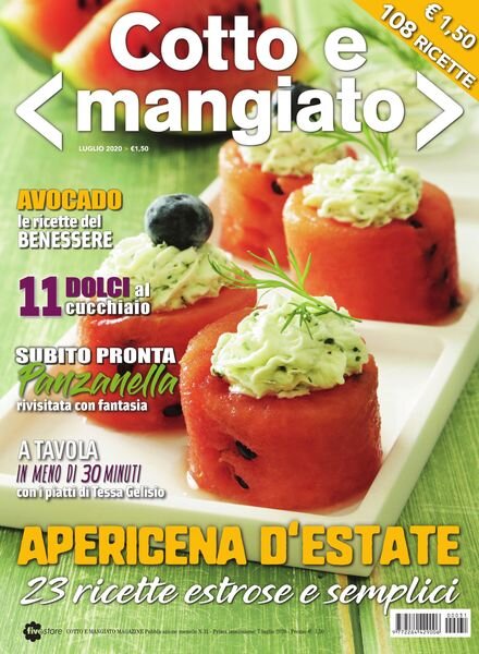 Cotto e Mangiato – luglio 2020 Cover