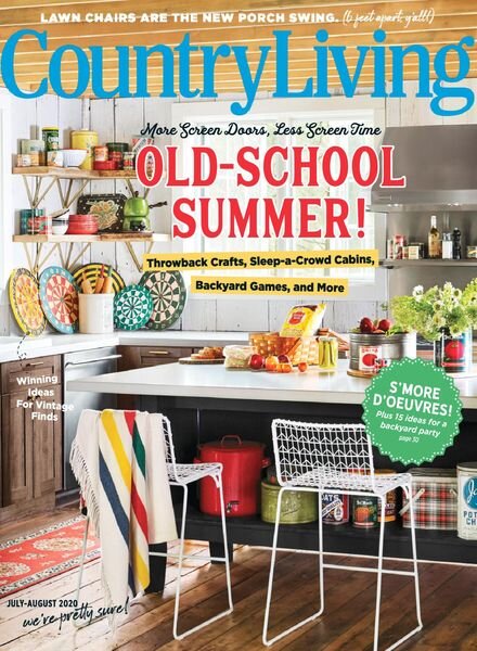 Country Living USA – July 2020 Cover