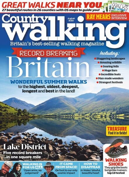 Country Walking – August 2020 Cover