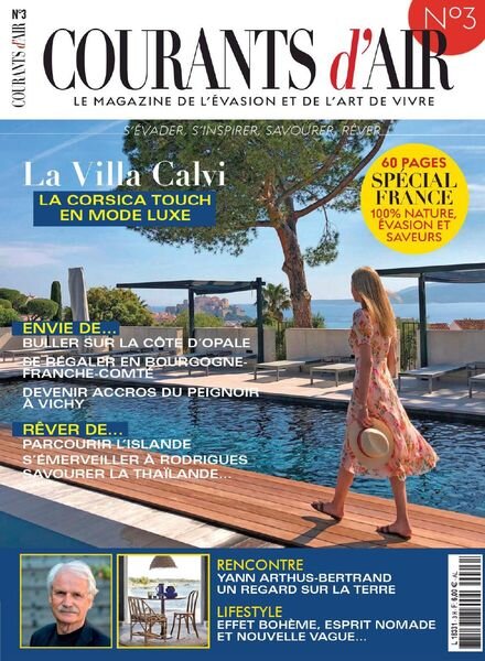 Courants d’Air – N 3, 2020 Cover
