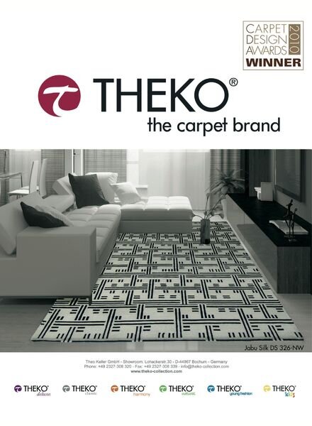 COVER Magazine – Carpet Design Awards 2010 Cover