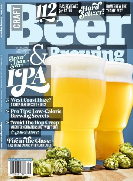 Craft Beer & Brewing – August-September 2020 Cover
