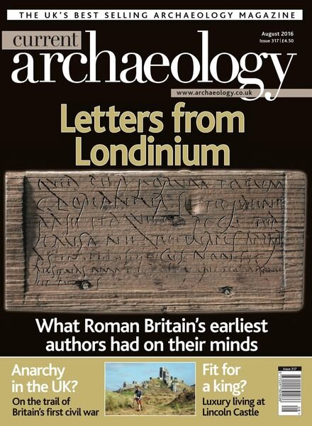 Current Archaeology – Issue 317 Cover