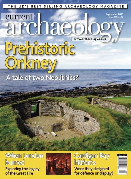 Current Archaeology – Issue 318 Cover