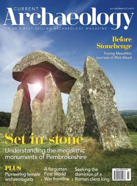 Current Archaeology – Issue 324 Cover