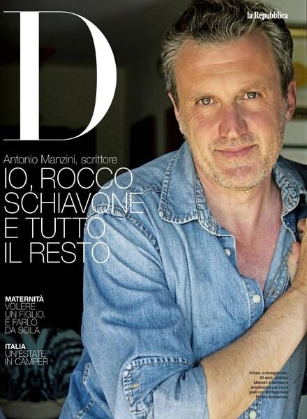 D la Repubblica – 27 Giugno 2020 Cover