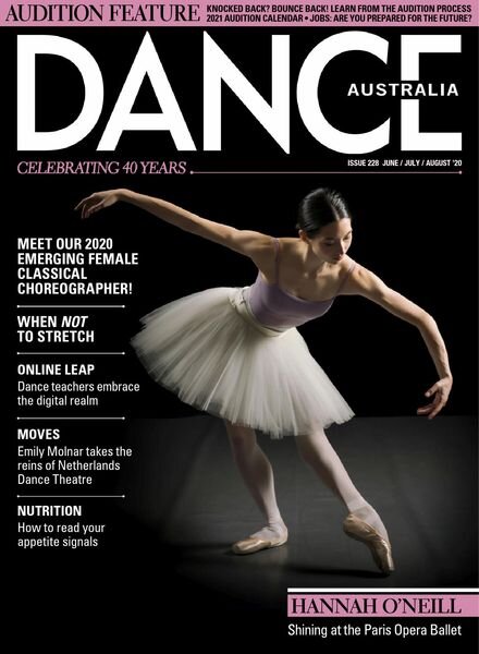 Dance Australia – June 2020 Cover