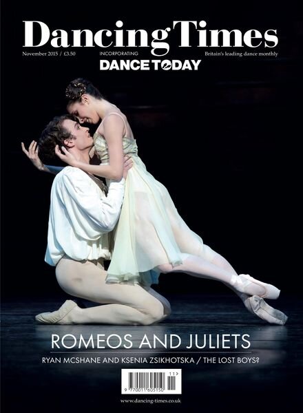 Dancing Times – November 2015 Cover