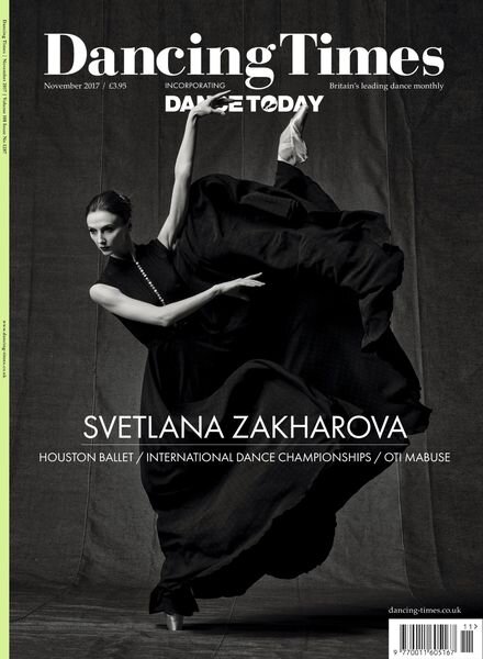 Dancing Times – November 2017 Cover