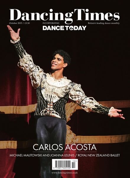 Dancing Times – October 2015 Cover
