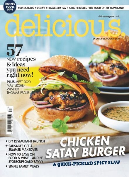 delicious UK – July 2020 Cover