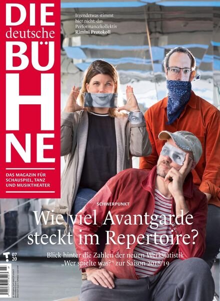 Die Deutsche Buhne – Nr.7 2020 Cover