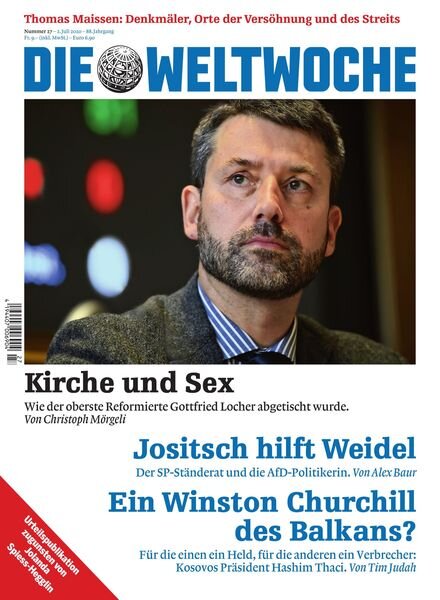 Die Weltwoche – 02. Juli 2020 Cover