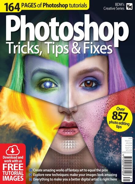 Digital Photo Editing Tips, Tricks and Fixes – June 2020 Cover
