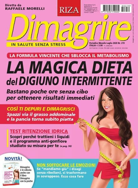 Dimagrire – Luglio 2020 Cover