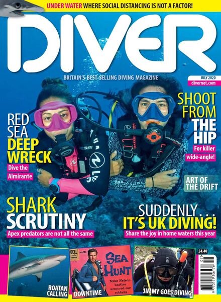 Diver UK – July 2020 Cover
