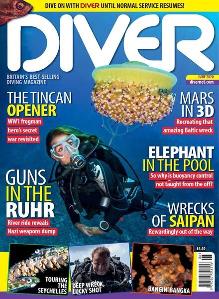 Diver UK – June 2020 Cover