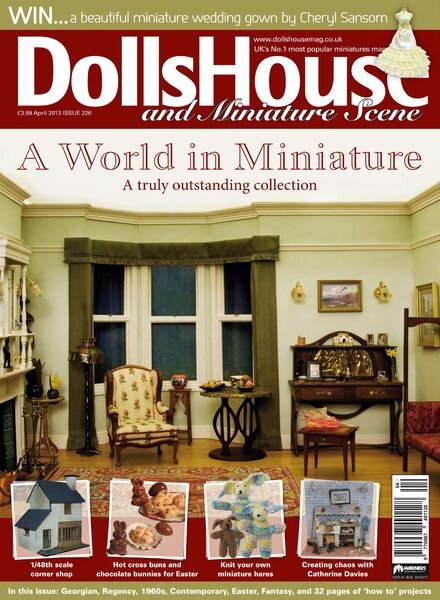 Dolls House & Miniature Scene – April 2013 Cover