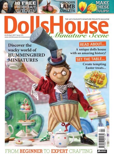 Dolls House & Miniature Scene – April 2017 Cover