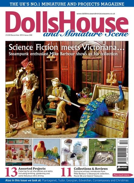 Dolls House & Miniature Scene – December 2014 Cover