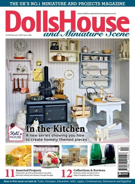 Dolls House & Miniature Scene – February 2015 Cover