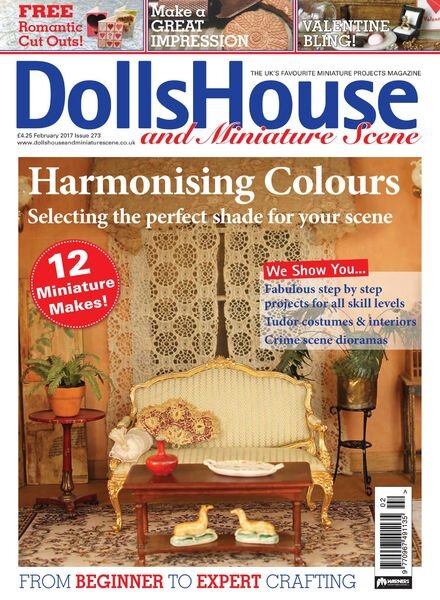 Dolls House & Miniature Scene – February 2017 Cover