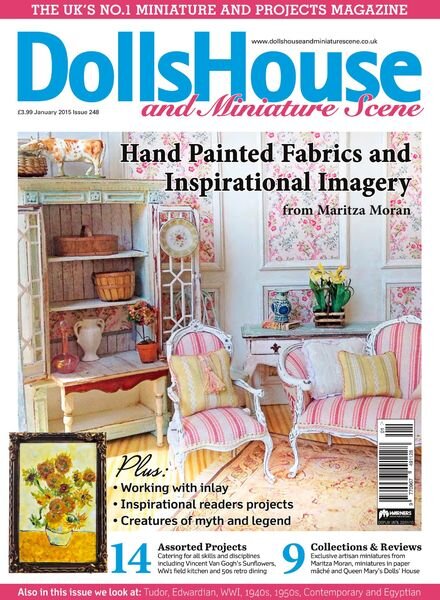 Dolls House & Miniature Scene – January 2015 Cover