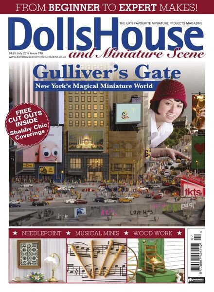 Dolls House & Miniature Scene – July 2017 Cover