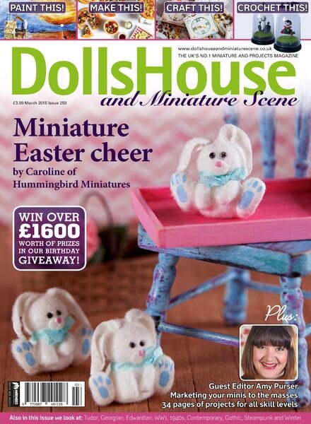 Dolls House & Miniature Scene – March 2015 Cover