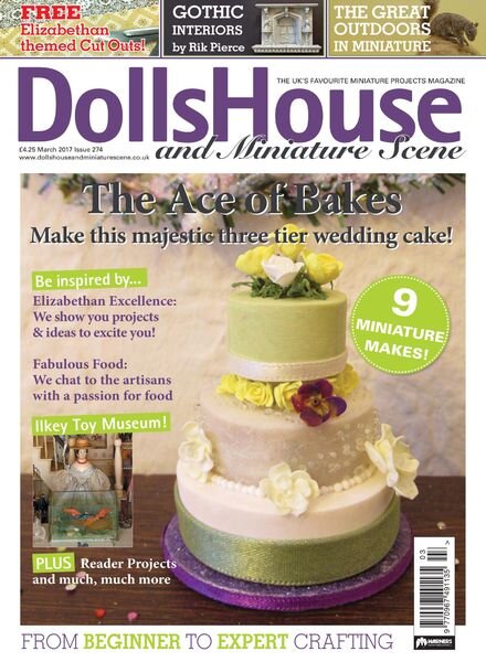 Dolls House & Miniature Scene – March 2017 Cover